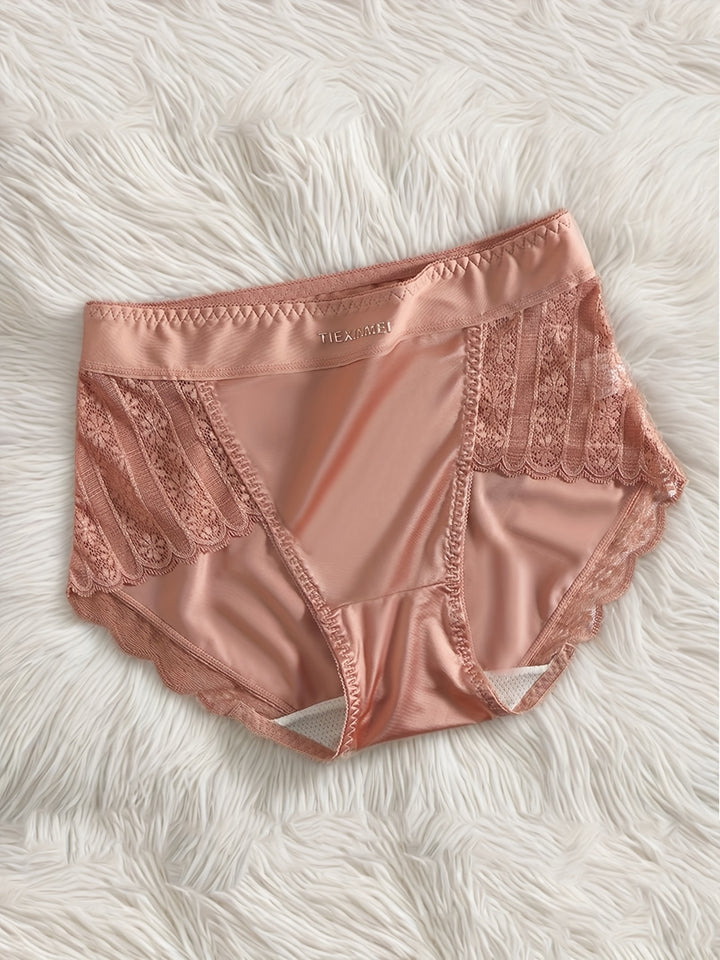 6-Pack Elegant Satin Panties for Women,