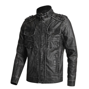 Leather Coat Men's Fashion