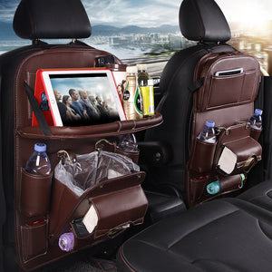 Leather Car Storage Bag