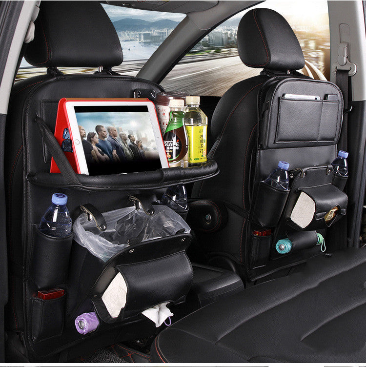 Leather Car Storage Bag