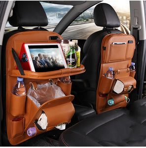 Leather Car Storage Bag