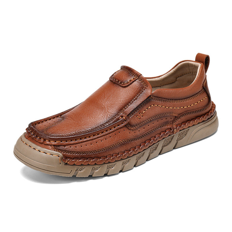 Slip-on Men's Leather Shoes