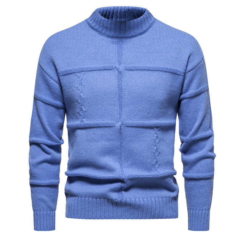 Crew Neck Casual Slim-fit Sweater