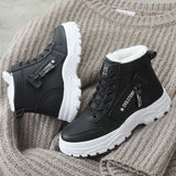 Lace-up Boots Winter Warm