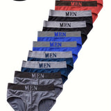 10pcs Men's Seamless Briefs