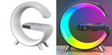 Intelligent G Shaped LED Lamp With Bluetooth Speaker And  Wireless Charger