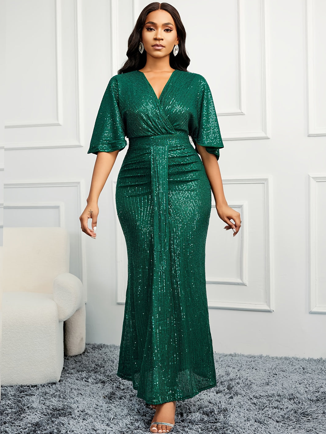 Elegant Sequin Gown for Women