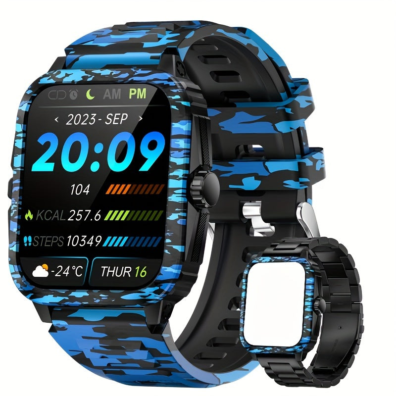 EIGIIS 24 Years Men's SmartWatch, 1.96inch