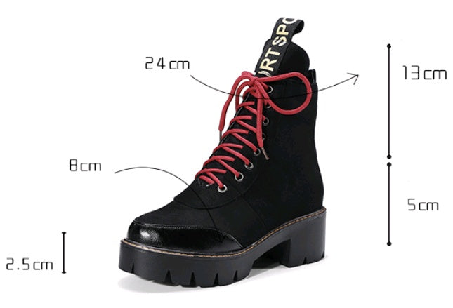 Fashion leather boots