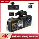 4K UHD Dash Camera for Cars with Free 32GB SD Card -