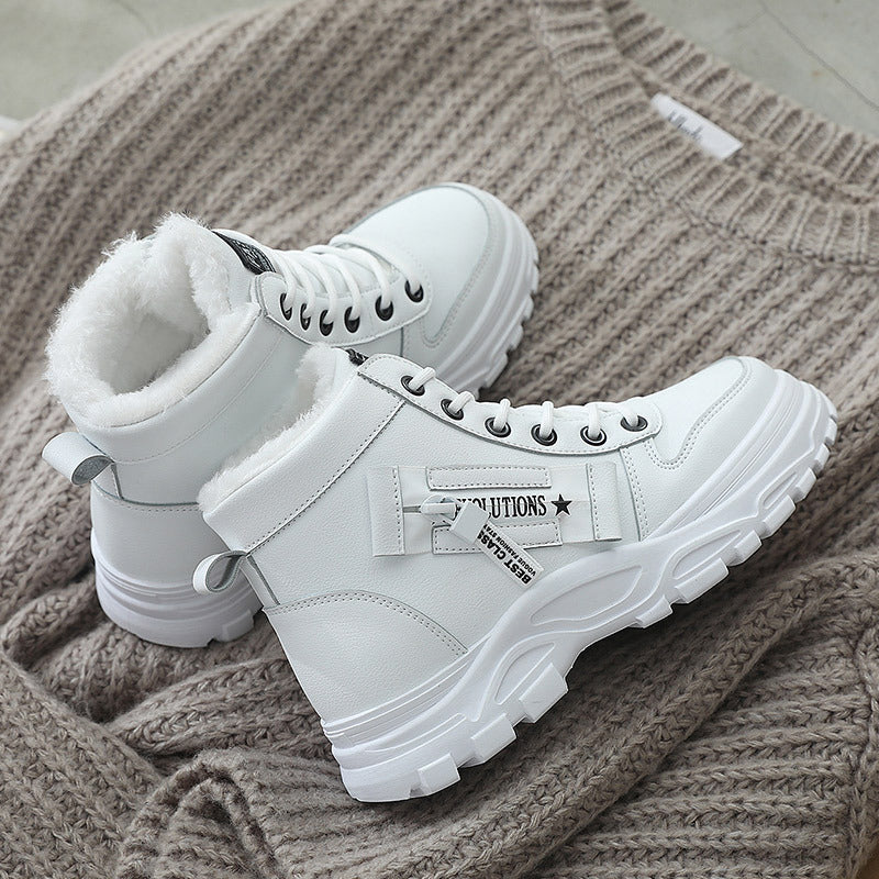 Lace-up Boots Winter Warm