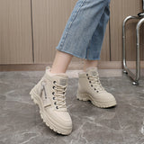 Lace-up Boots Winter Warm