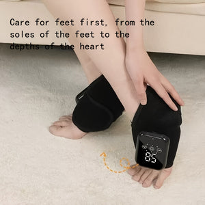 A Massager for The Feet And Ankles Featuring Vibration,