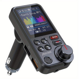 CAR Wireless FM Stereo Adapter for Streaming Music & Call