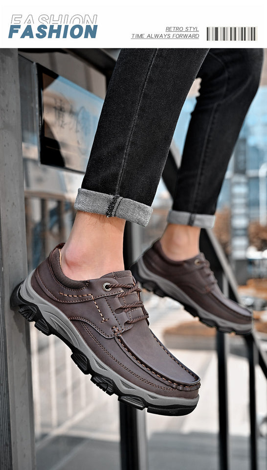 Leather Shoes Outdoor