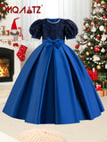 Girls' Sparkling Sequin Princess Dress