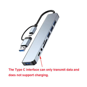 8 in 2 USB  Micro SD Card  Disk Converter