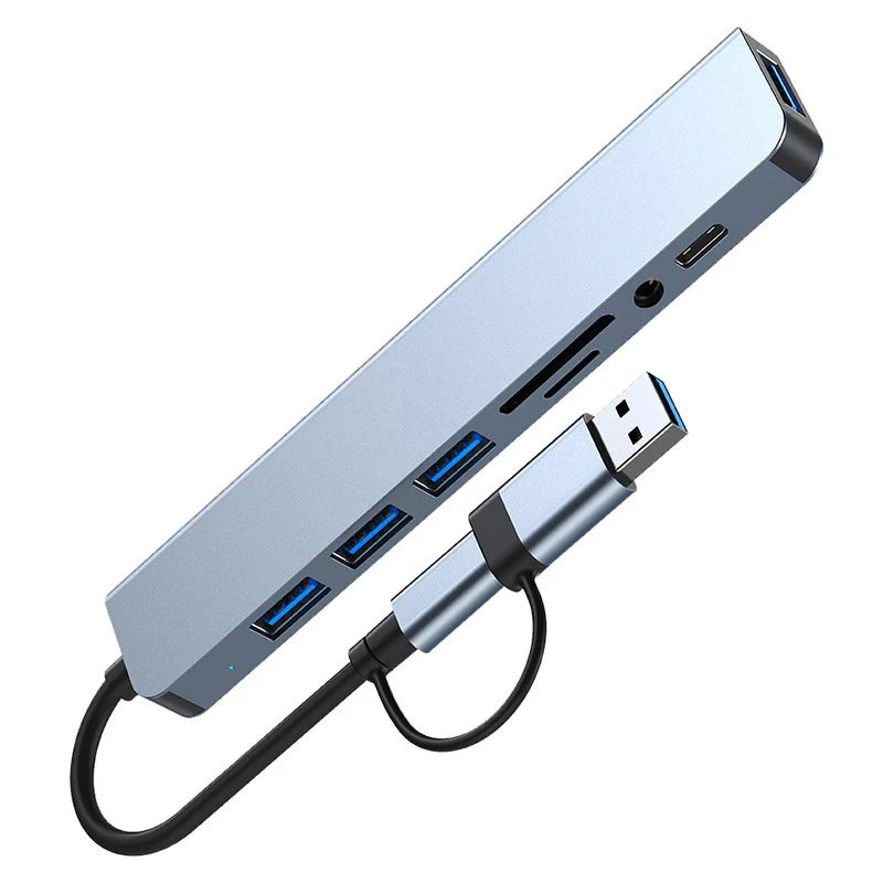 8 in 2 USB  Micro SD Card  Disk Converter