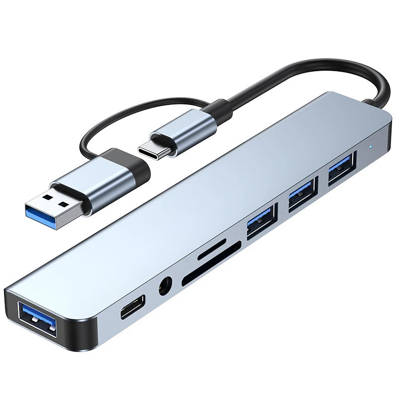 8 in 2 USB  Micro SD Card  Disk Converter