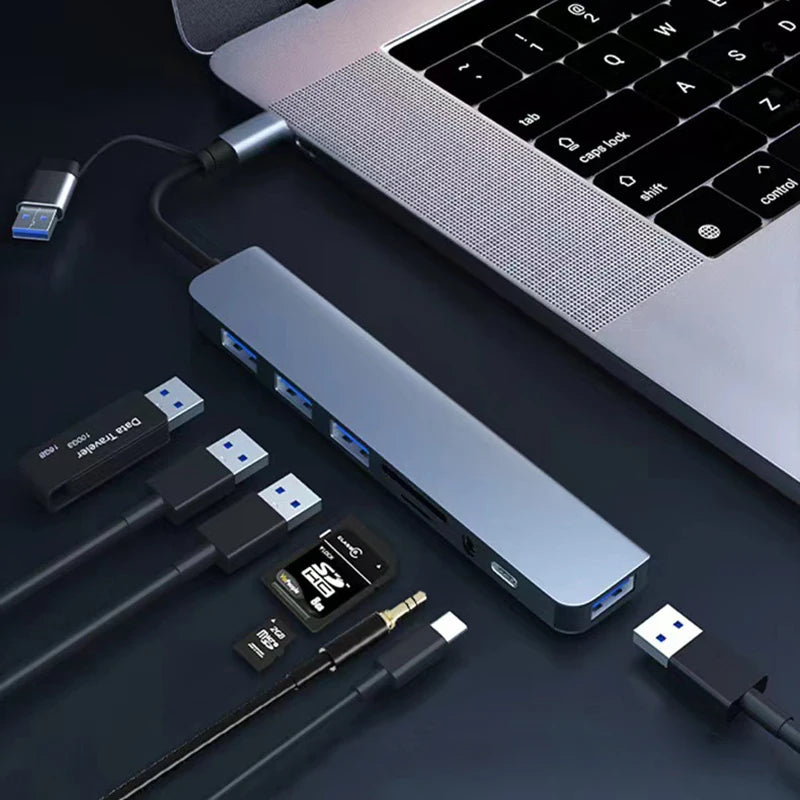 8 in 2 USB  Micro SD Card  Disk Converter