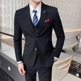 Casual  Men's Suit Three-piece