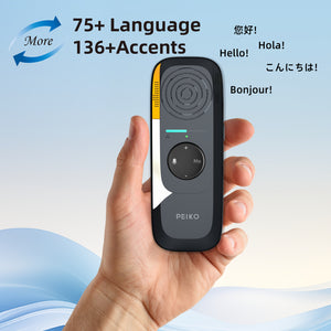Portable Language Translation Equipment, APP Online Voice Translation, Support 136 Languages, High-precision Translation Equipment for Tourism Business Learning