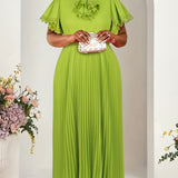 Pink Elegant Maxi Dress