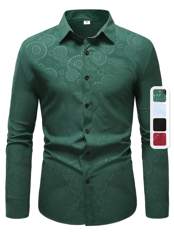 men's Stylish Floral Shirt