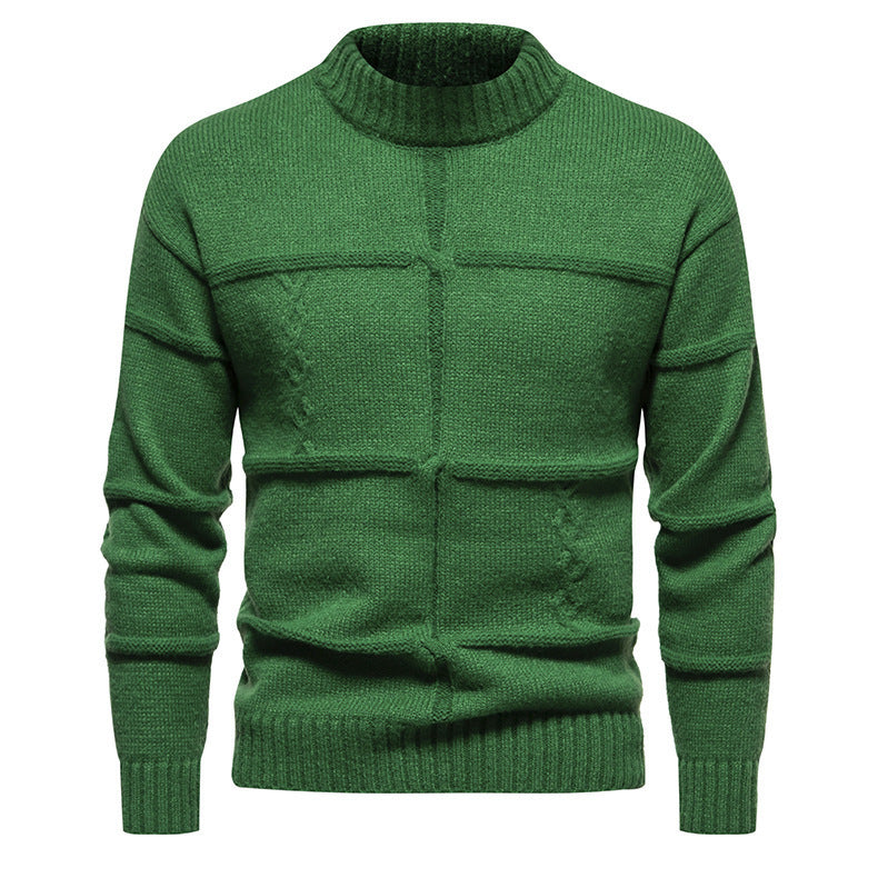 Crew Neck Casual Slim-fit Sweater