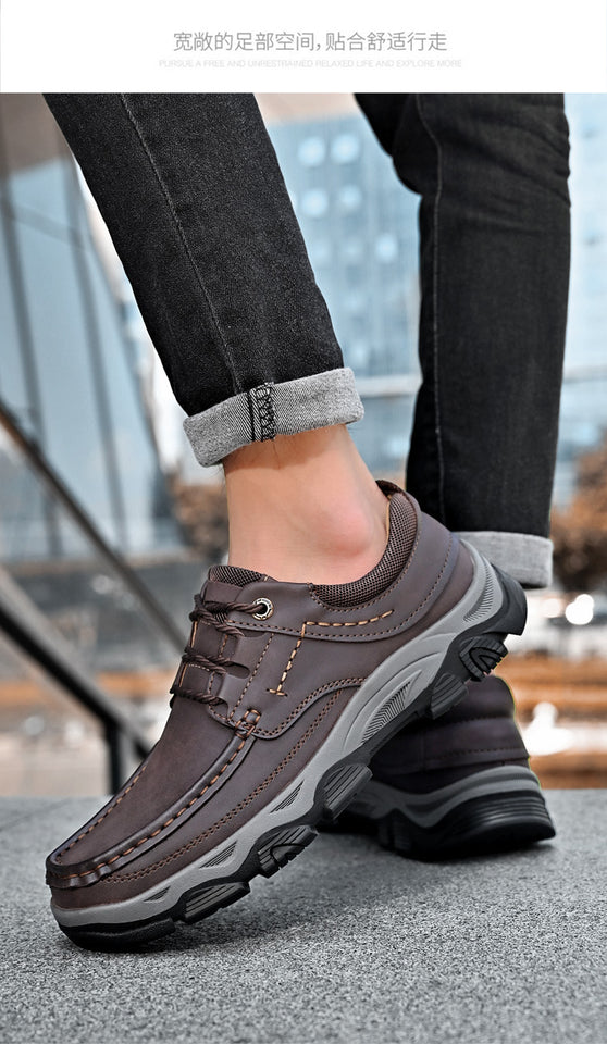 Leather Shoes Outdoor