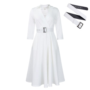 Women's Lapel Fashion Dress