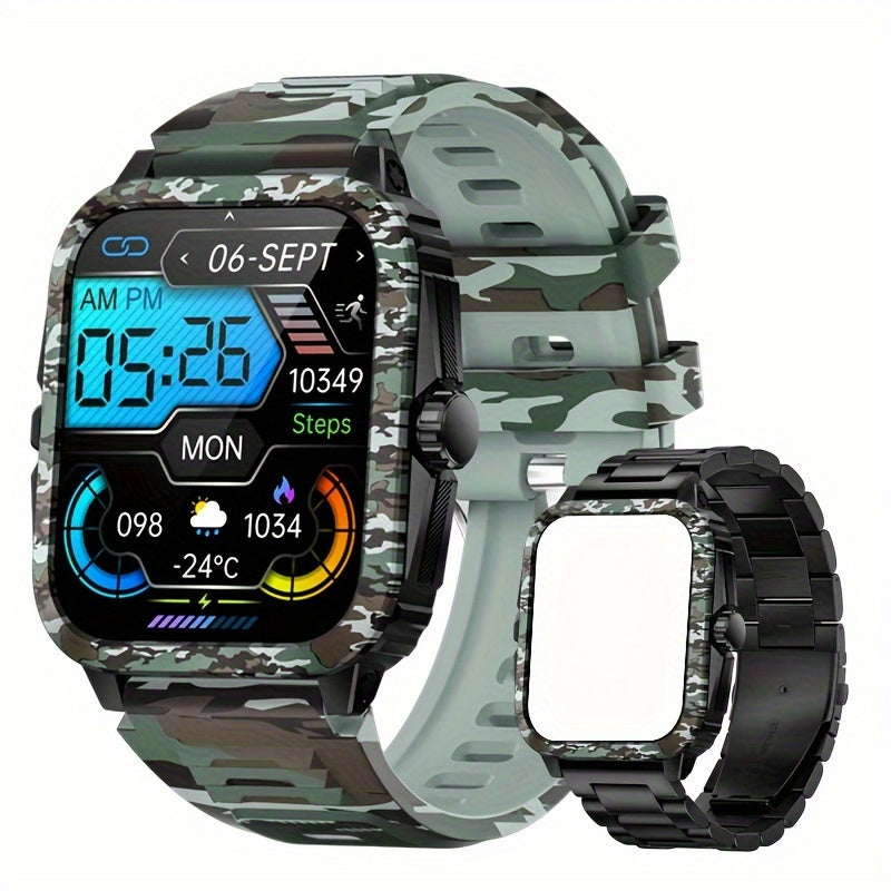 EIGIIS 24 Years Men's SmartWatch, 1.96inch