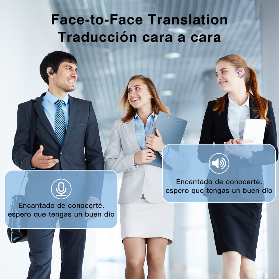 ZIHNIC AI Translator Earphones For all Languages