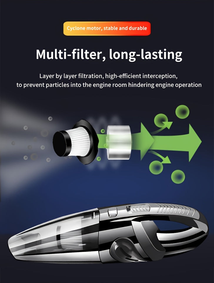 Multifunctional Car Vacuum Cleaner,