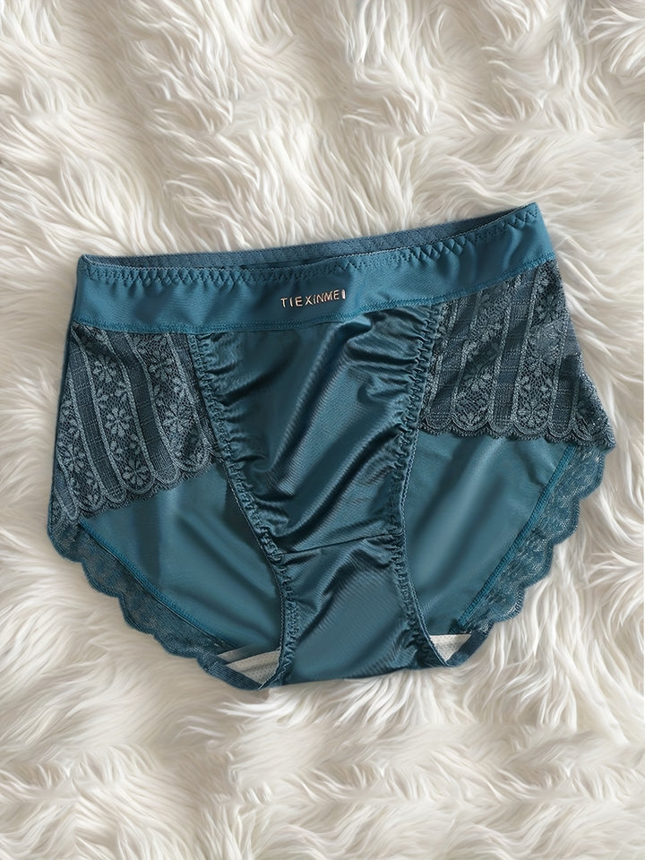 6-Pack Elegant Satin Panties for Women,