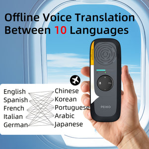 Portable Language Translation Equipment, APP Online Voice Translation, Support 136 Languages, High-precision Translation Equipment for Tourism Business Learning
