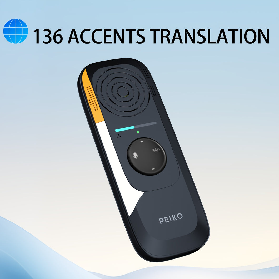 Portable Language Translation Equipment, APP Online Voice Translation, Support 136 Languages, High-precision Translation Equipment for Tourism Business Learning